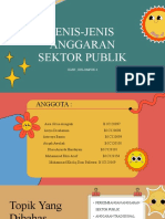 Jenis-Jenis Anggaran Sektor Publik - Kel 6