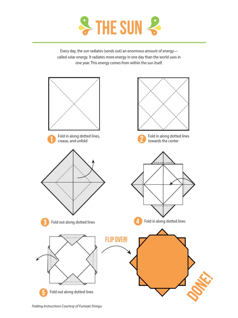 Origami Instructions PDF