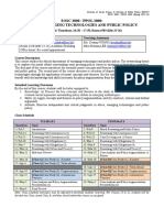 SOSC3800 - PPOL3800 - Course Prospectus (Spring 2022-23) - 20220131