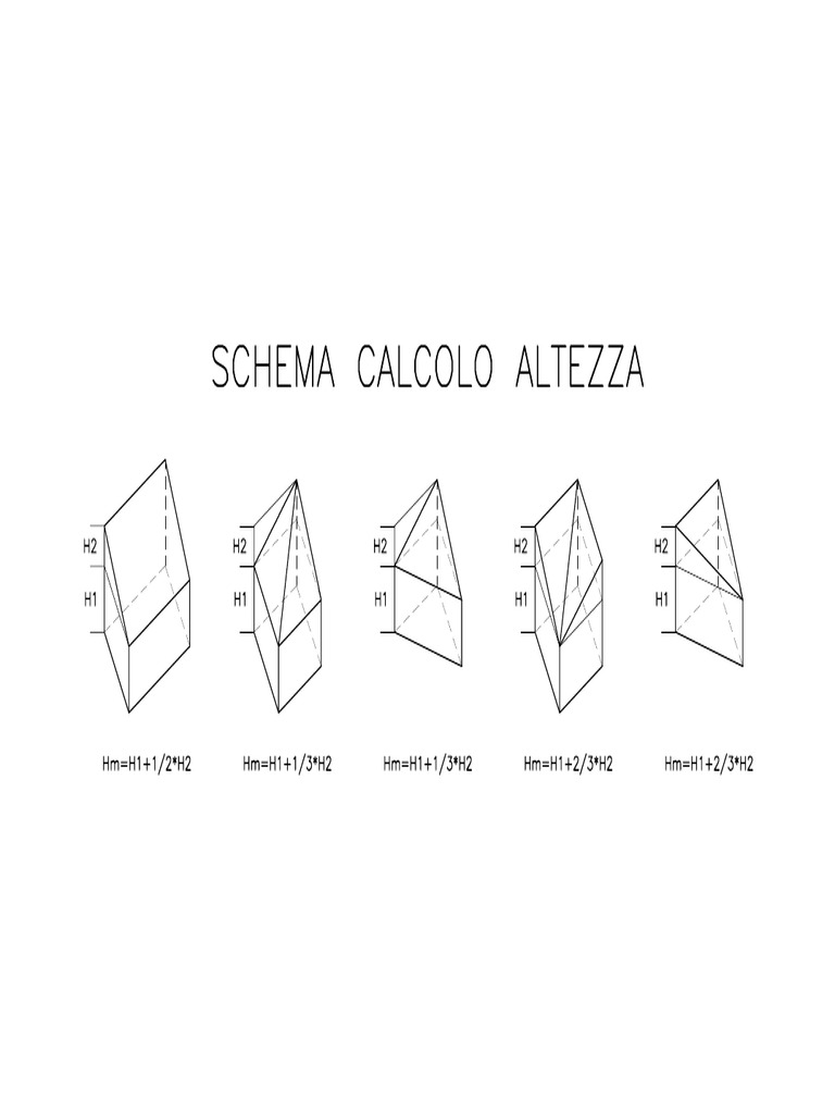 Schema Altezza PDF