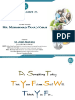 Muhammad Fahad Khan & Family (Executive Pension Plan) With Alteration - 2023