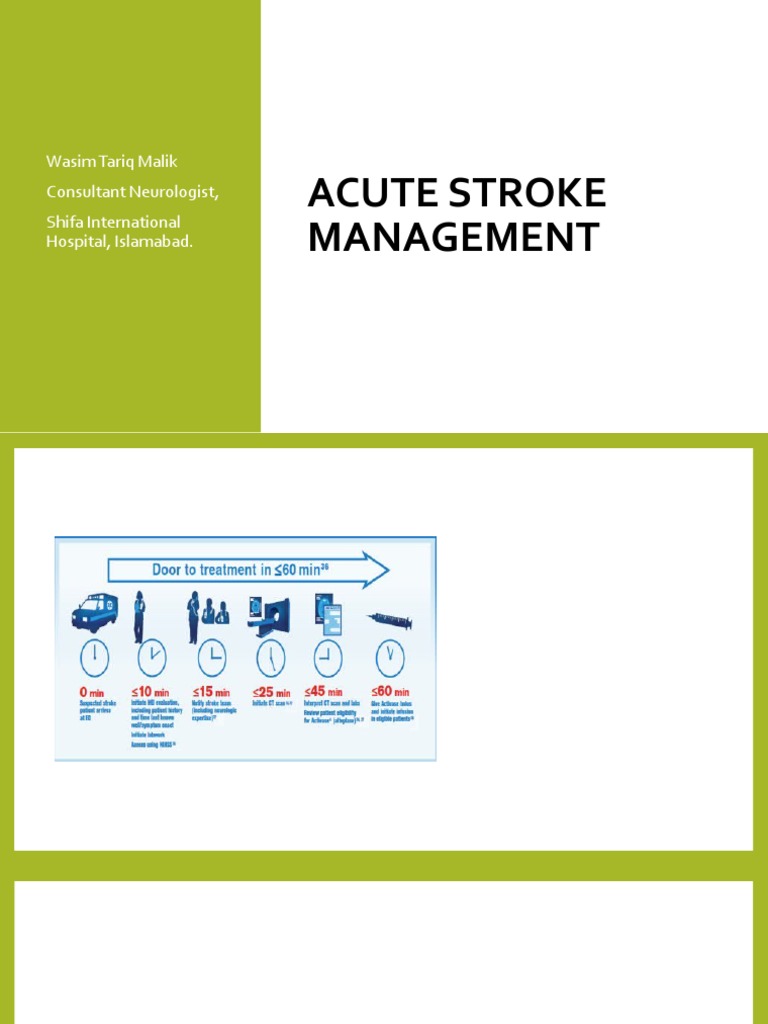 Acute Stroke Management PDF