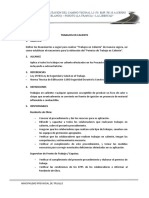 Procedimiento de Trabajos en Caliente