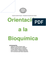 Ultimos avances en bioquimica