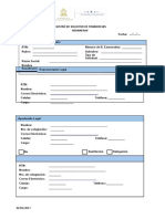 Registro de solicitud de franquicias aduaneras