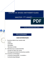 01 - Cours Bases Maths 001 - 2021-2022