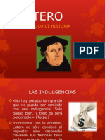 La Reforma Protestante iniciada por Martín Lutero
