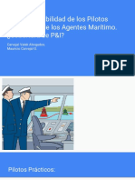 La Responsabilidad de Los Pilotos Prácticos y de Los Agentes Marítimo. ...