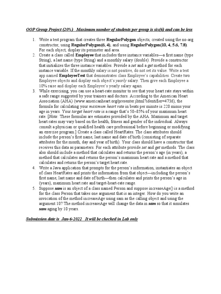 MK 3 | PDF | Method (Computer Programming) | Class (Computer Programming)