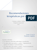 Recomendaciones Terapeuticas Persevera