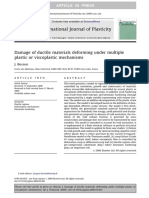 Damage of Ductile Materials Deforming Under Multiple Plastic or Viscoplastic Mechanisms