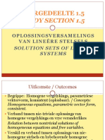 Section 1.5 Solution Set of Linear Systems