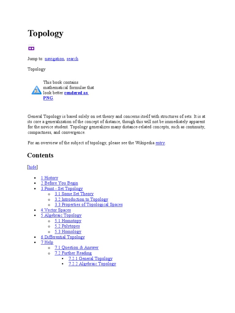 Topology for Math Enthusiasts | PDF | Compact Space | Metric Space