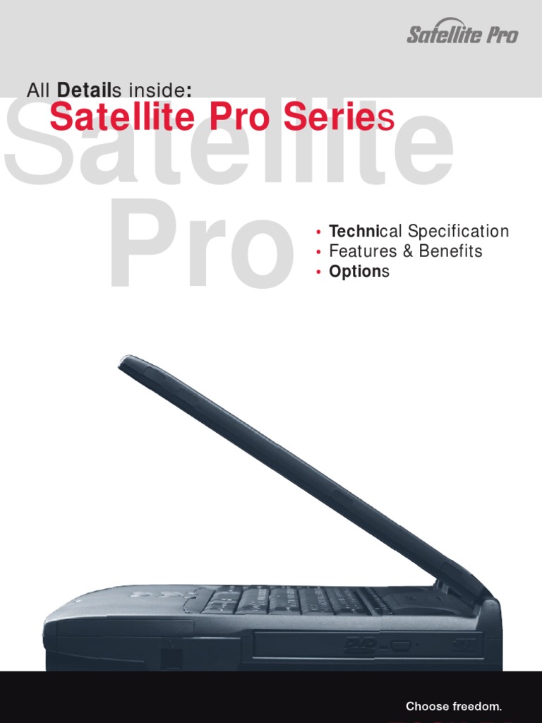 Satellite Pro Serie S | PDF | Cd Rom | Dvd