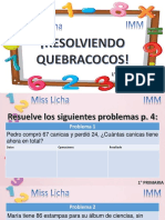 4° Problemas de Matemáticas