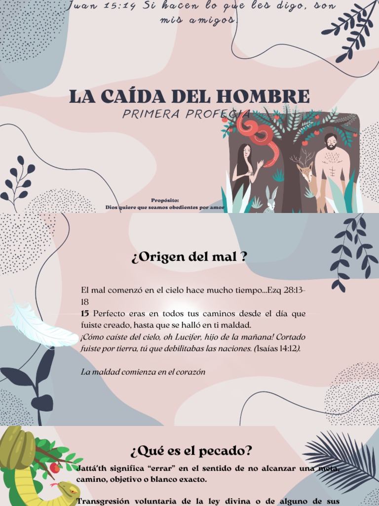 La Caída Del Hombre PDF