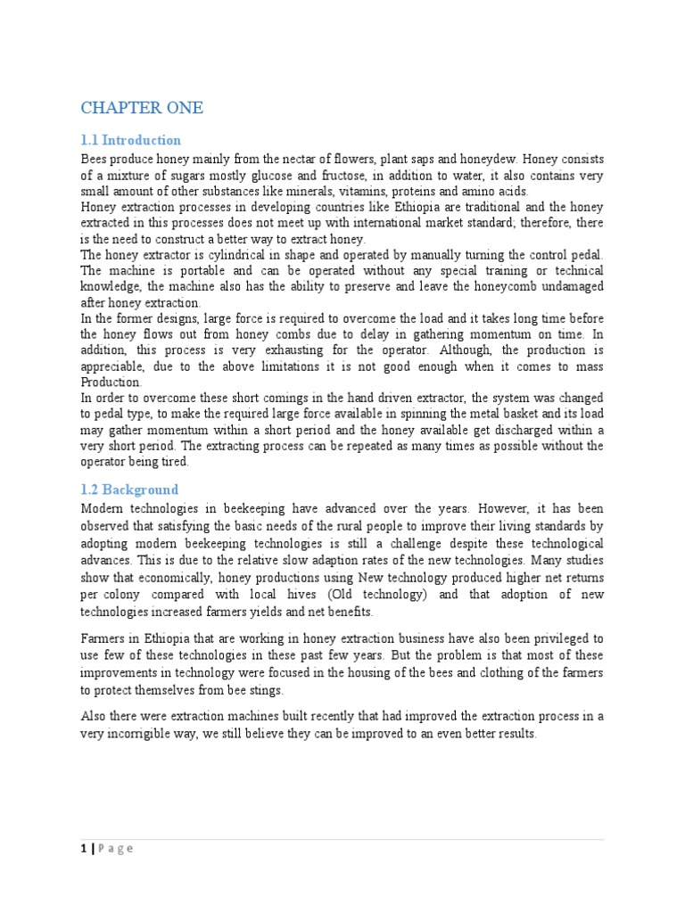 Chapter One | PDF