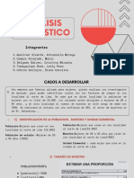 Presentación Análisis Datos y Estadísticas Profesional Versátil Geométrica Turquesa