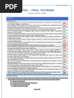 DSS - Final Bank Question