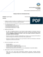 Análisis de las políticas, legislación y administración del trabajo escolar en Argentina