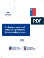 Inclusión Educacional Prácticas y Experiencias de La Universidad de La Serena