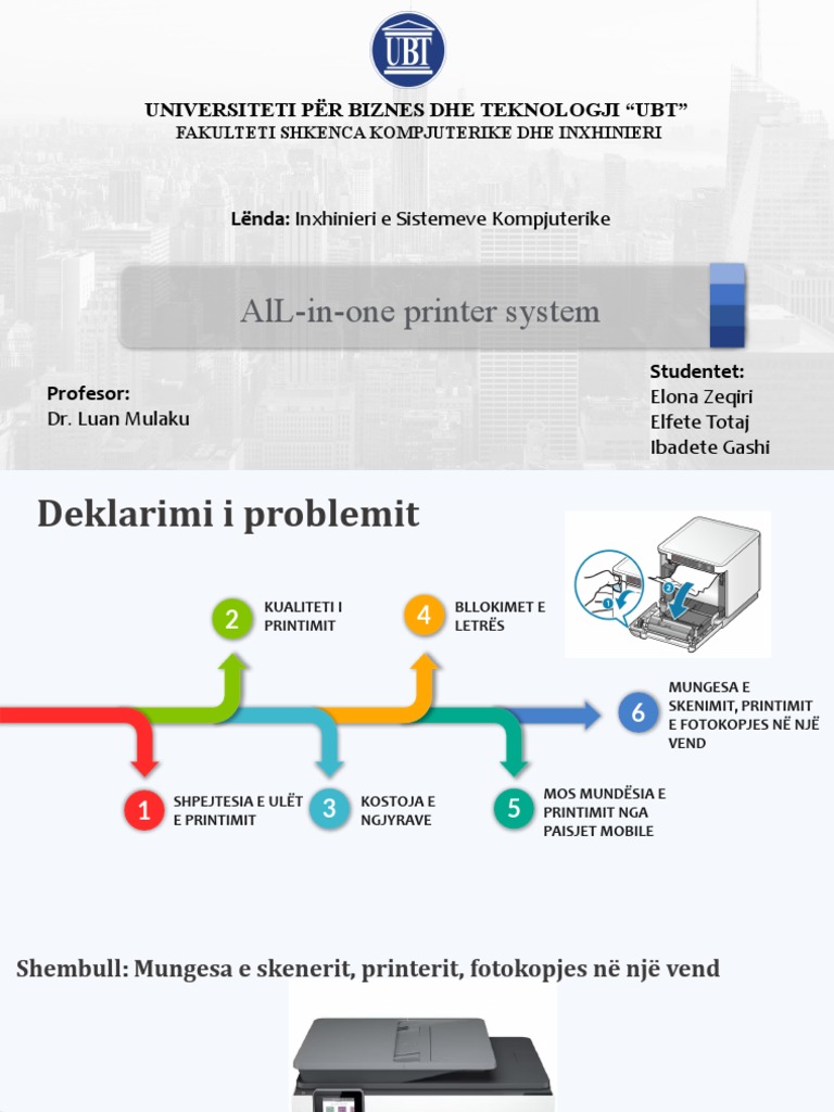 All-In-One Printer System | PDF