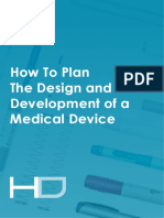 How To Plan The Design & Development of A Medical Device