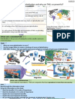 3 - Globalisation and TNCs