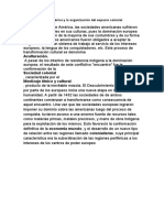 La Conquista de América y La Organización Del Espacio Colonial