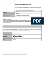 Authentication Form Diploma