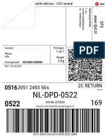 NL-DPD-0522: 2051 2493 50 2C Return