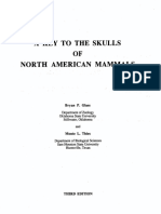 Glass & Thies.1997. Key skulls North American Mammals