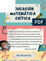 Canva Educación Matemática Crítica