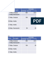 Ejercicio 30 Bienes de Cambio