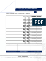 Hoja de Seguimiento y Asignacion de Tareas