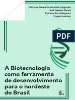 A Biotecnologia Como Ferramenta de Desenvolvimento para o Nordeste Do Brasil 14x21cm