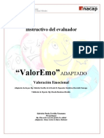 Manual ValoracioÌ - N Emocional ValorEmo Adaptado