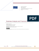 Business Analysis and Financial Ratios