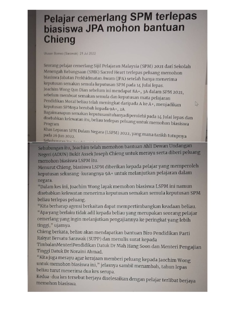 SPM | PDF