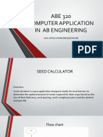 Seed Calculator