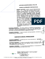 Antunes Agropecuaria Ltda - 4º Alteração Contratual