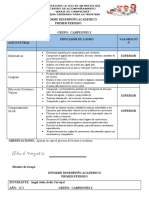 Informe Desempeño Academico 2023 Campeones 3 Rita