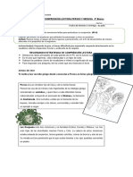 5° Básico Lenguaje Guía de Comprensión Mito de Perseo y Medusa