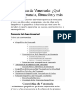 Geopolítica de Venezuela EL MERO MERO