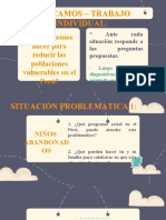 Tarea - Poblaciones Vulnerables