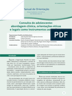 ConsultaAdolescente abordagem clinica e orientações éticas