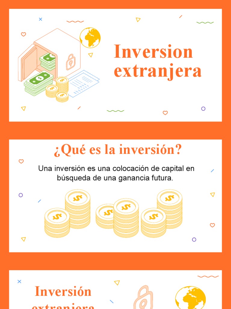 Tipos y efectos de la inversión extranjera | PDF | Inversiones | La ...