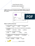 Diagnostic-Test - Filipino 1