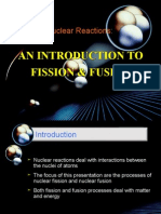 Nuclear Reactions: An Introduction to Fission & Fusion