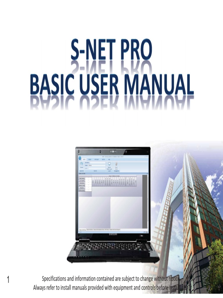 S-NET Pro Installation and Configuration Guide | PDF | Microsoft Excel ...